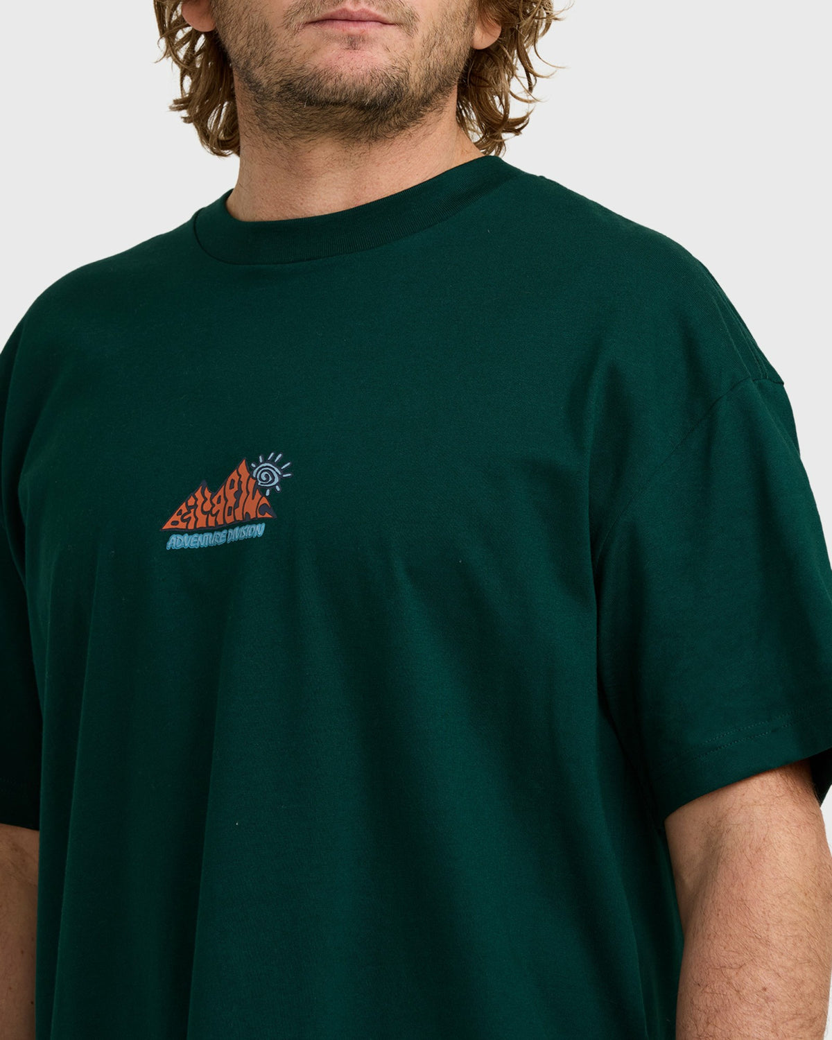 Billabong Men's A\/Div Reach The Peak OG Short Sleeve T-Shirt - Spruce Green