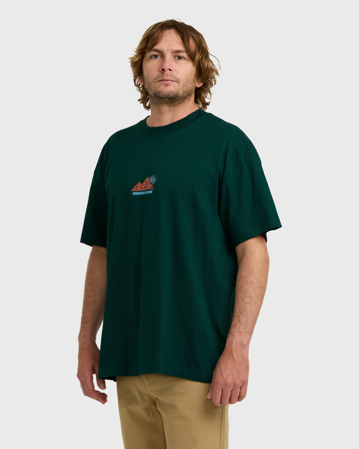 Billabong Men's A\/Div Reach The Peak OG Short Sleeve T-Shirt - Spruce Green