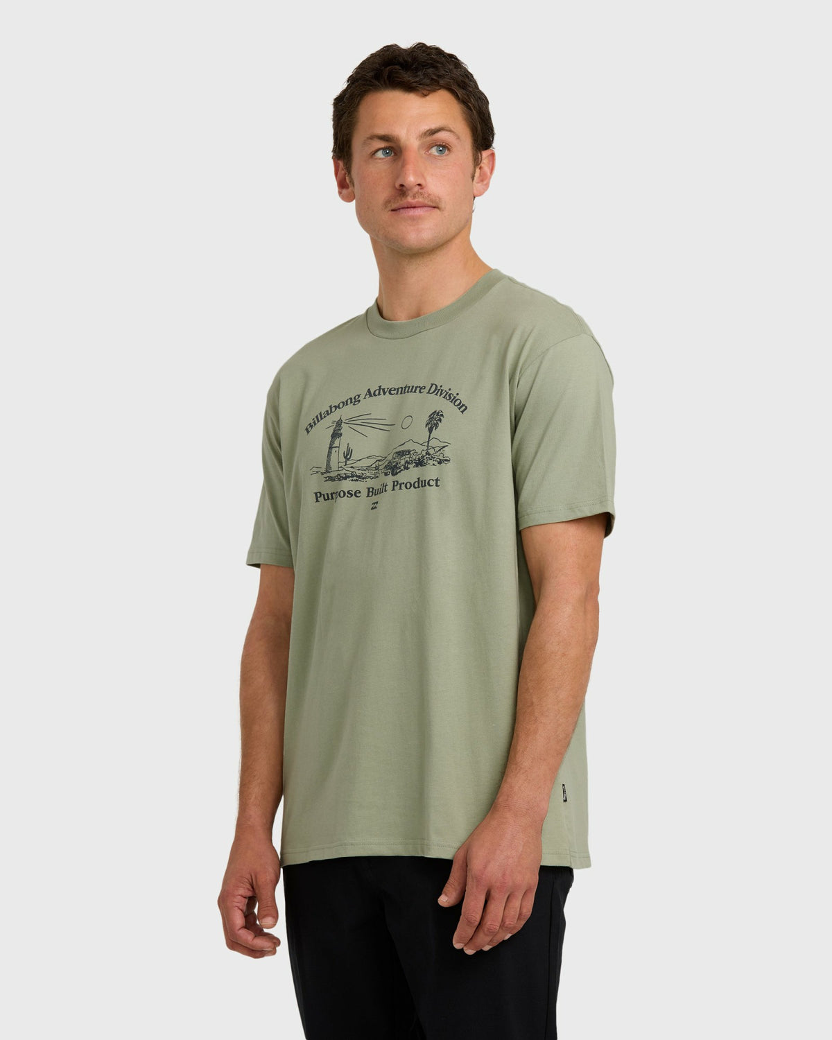 Billabong Men's A\/Div Scenic Route Short Sleeve T-Shirt - Seagrass