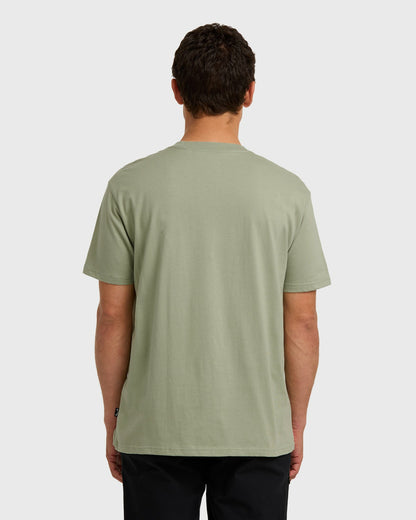 Billabong Men's A\/Div Scenic Route Short Sleeve T-Shirt - Seagrass