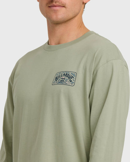Billabong Men's A\/Div Scenic Arch Long Sleeve T-Shirt - Seagrass