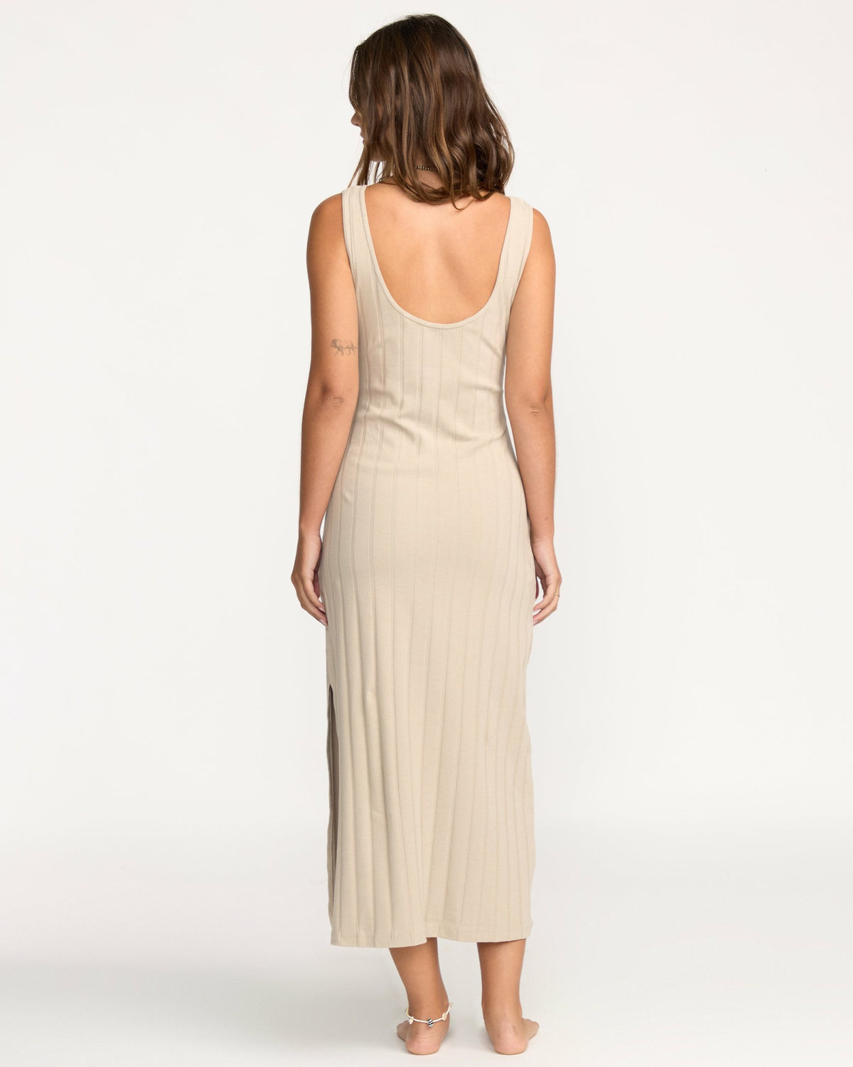Billabong Women's Slides Midi Knit Dress - Cobblestone