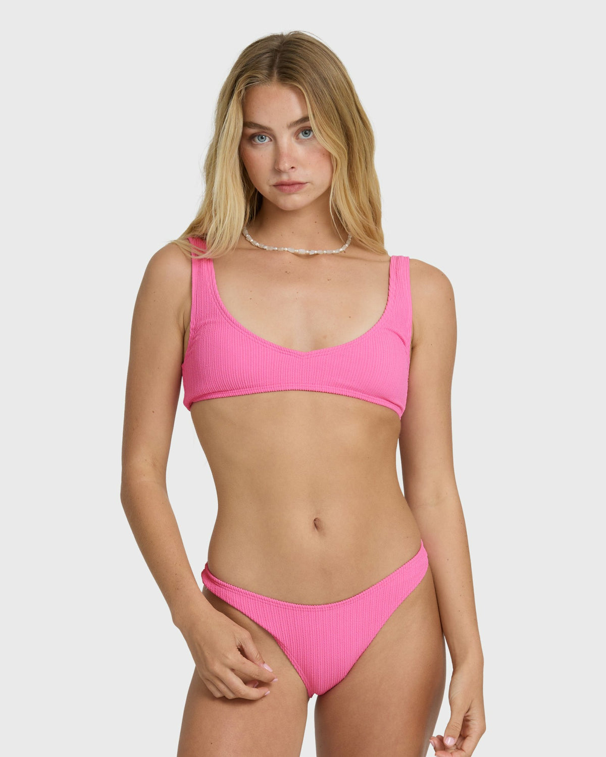 Billabong Women's Sunrays Hike Medium Bikini Bottom - Guava