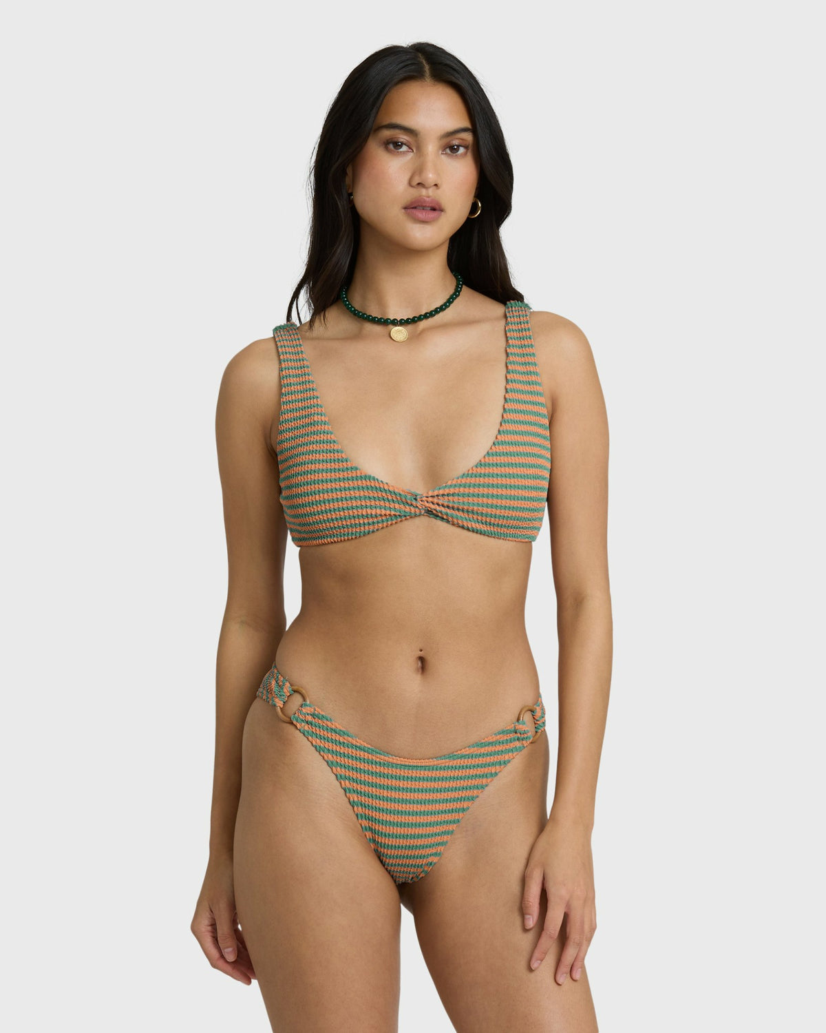 Billabong Women's Summer Hi Yd Hike Medium Bikini Bottom - Bay Blue