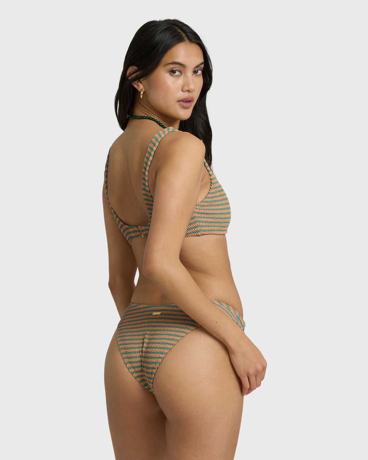 Billabong Women's Summer Hi Yd Hike Medium Bikini Bottom - Bay Blue