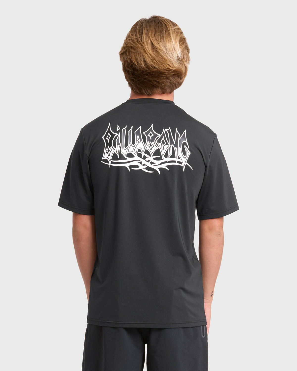 Billabong Men's Rift Short Sleeve Surf Tee - Black
