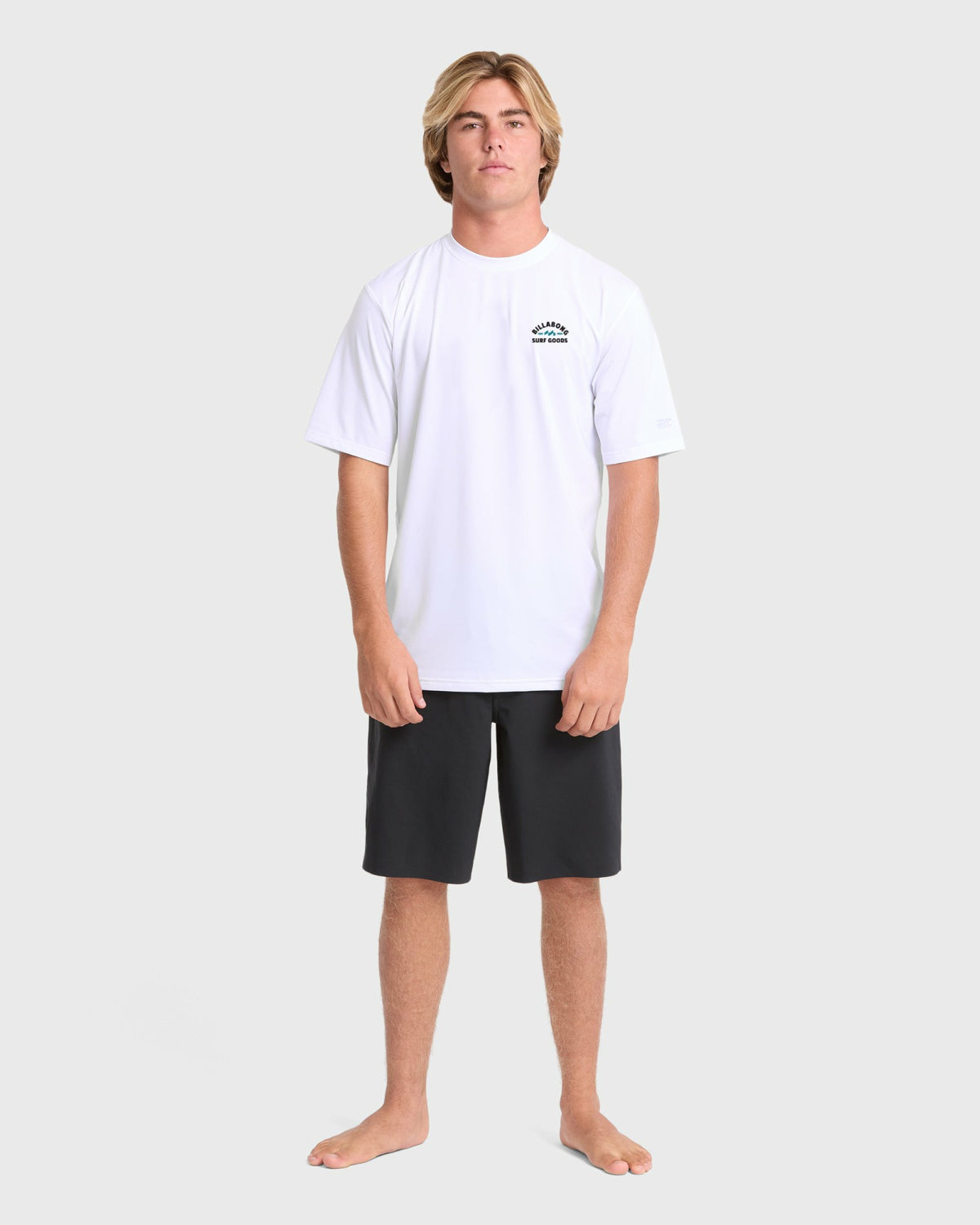 Billabong Men's Rift Short Sleeve Surf Tee - White