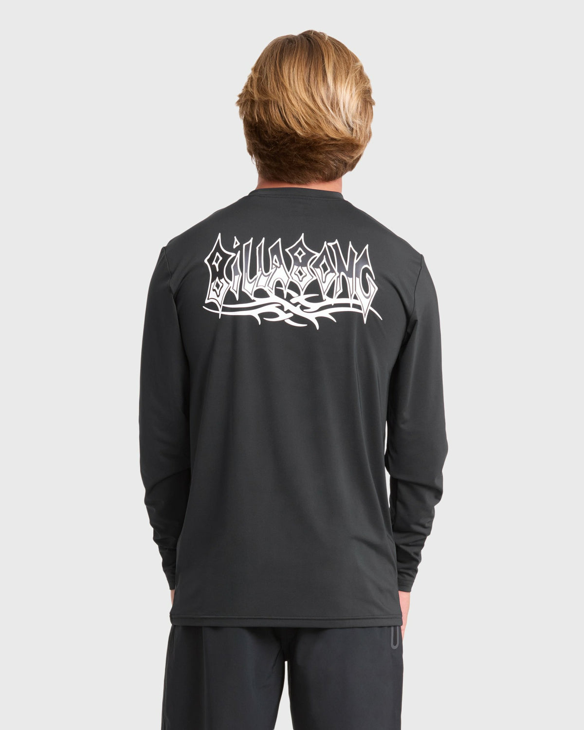 Billabong Men's Primo Pack Loose Fit Long Sleeve Surf Tee - Black