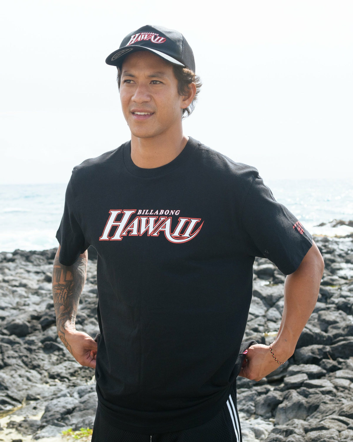 Billabong Men's A.I. Champ Premium Short Sleeve T-Shirt - Black