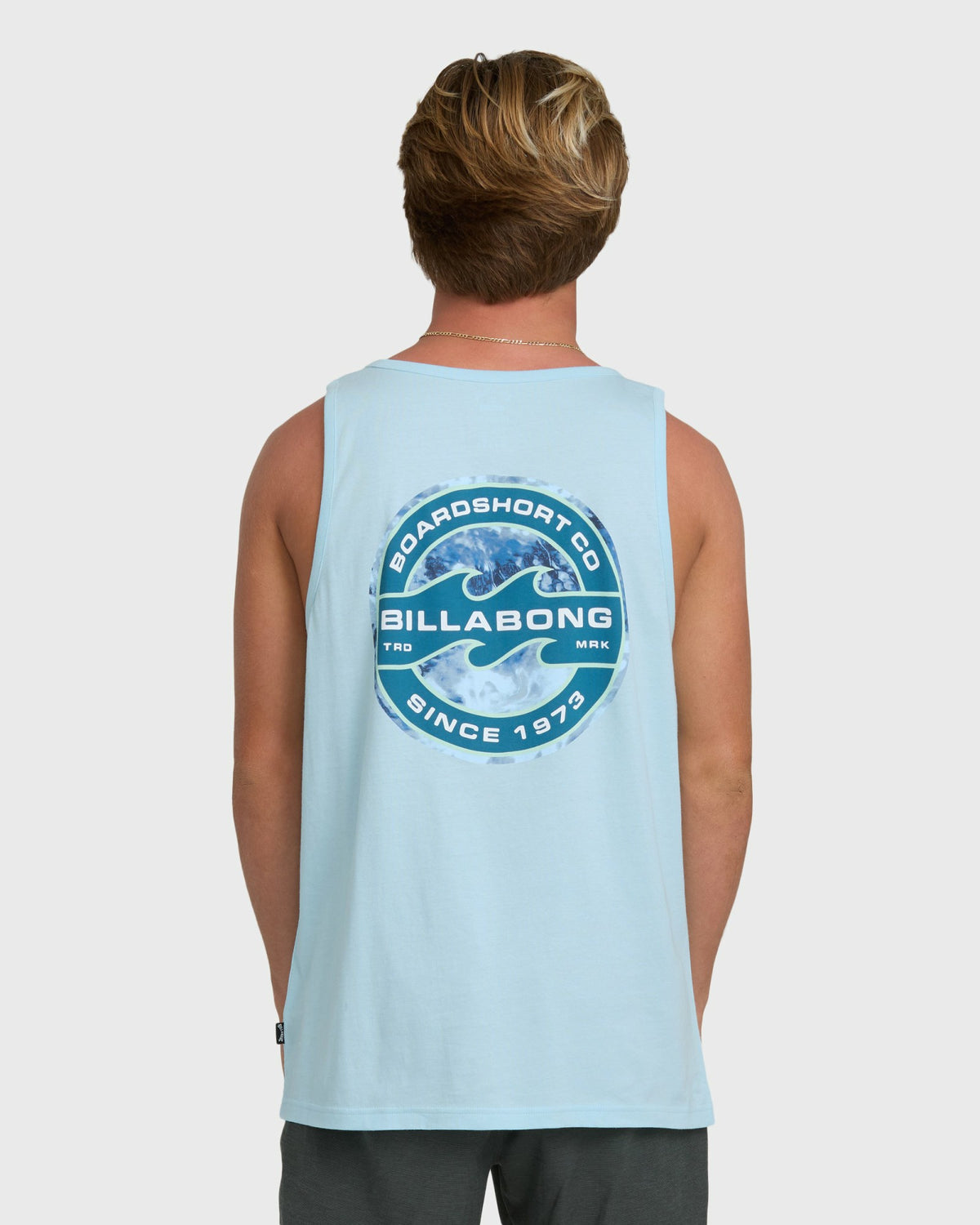 Billabong Men's Hollow Fill Premium Tank Top - Coastal Blue