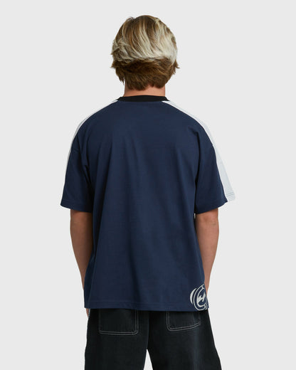 Billabong Men's Spec 73 Iconic Short Sleeve T-Shirt - Vintage Indigo