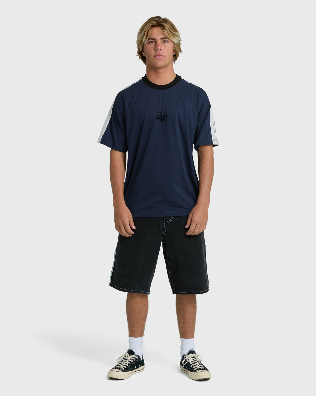 Billabong Men's Spec 73 Iconic Short Sleeve T-Shirt - Vintage Indigo