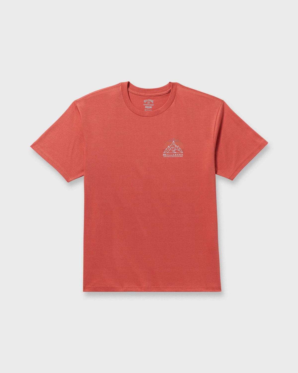 Billabong Men's Rockies A\/Div Short Sleeve T-Shirt - Red Clay