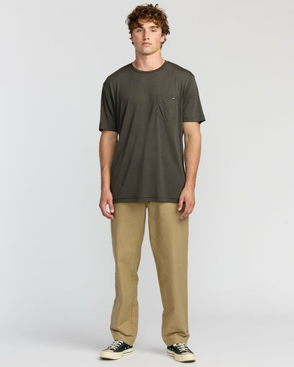 Billabong Men's Eclipse Short Sleeve T-Shirt - Raven