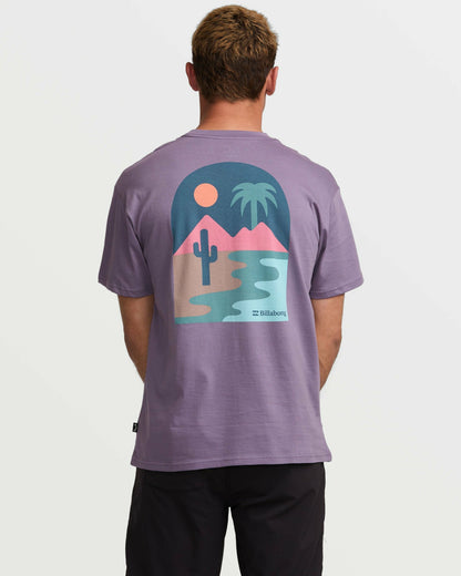 Billabong Men's Sun Down A\/Div Tee - Lavender