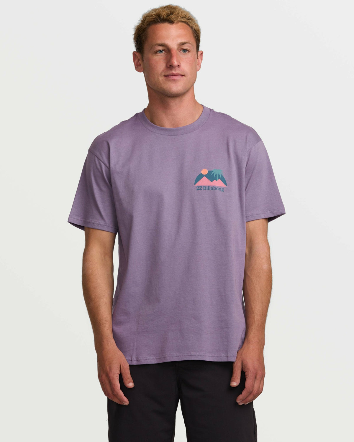 Billabong Men's Sun Down A\/Div Tee - Lavender