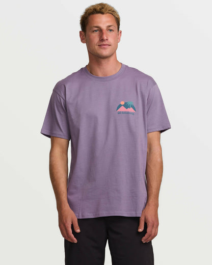 Billabong Men's Sun Down A\/Div Tee - Lavender