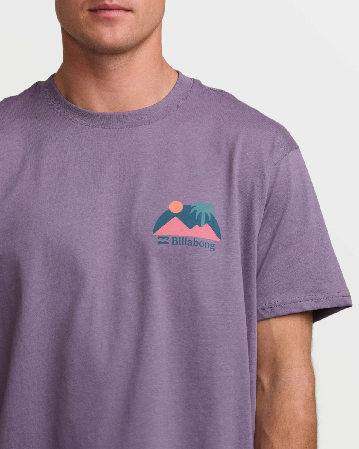 Billabong Men's Sun Down A\/Div Tee - Lavender