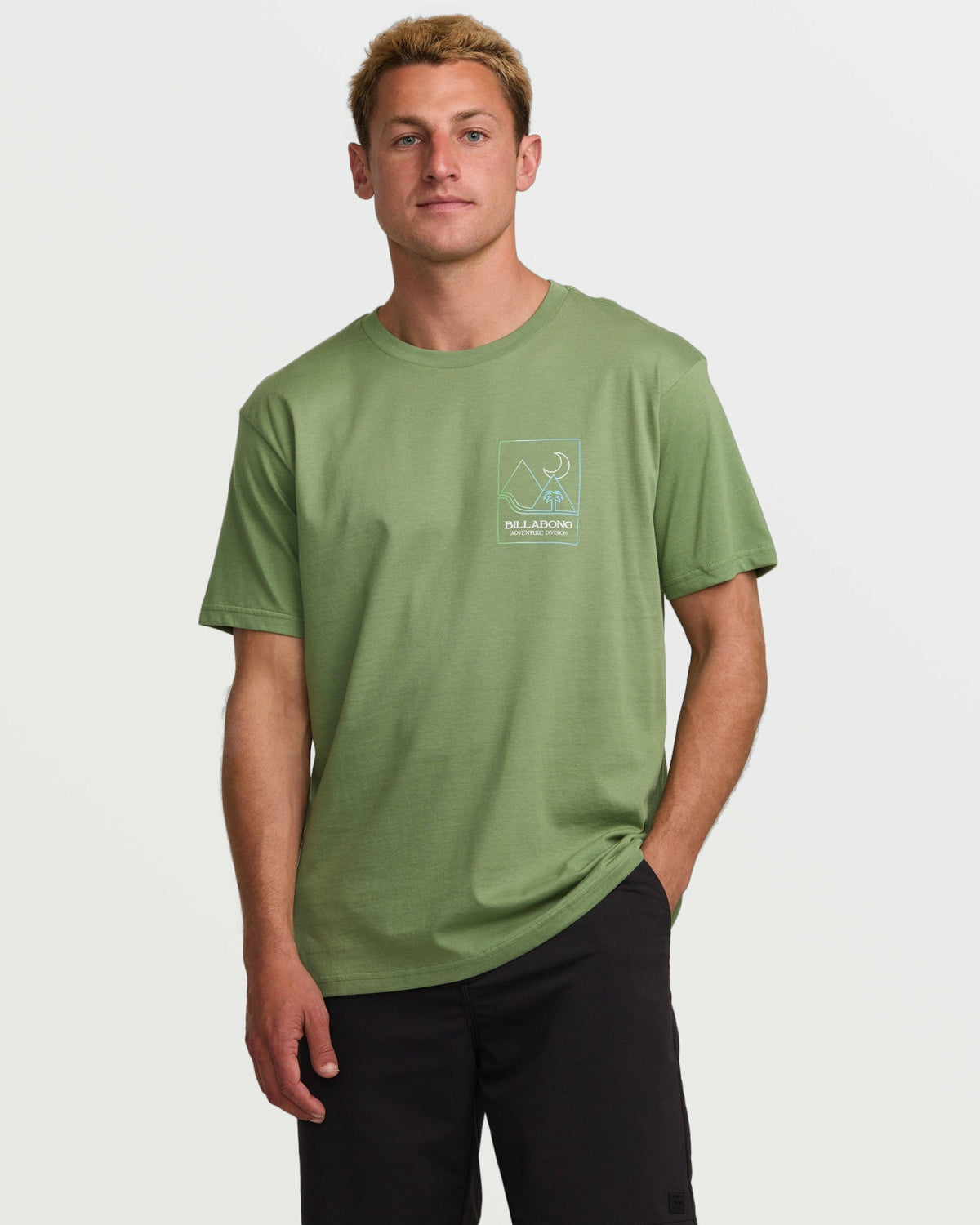 Billabong Men's Night Park A\/Div Tee - Moss
