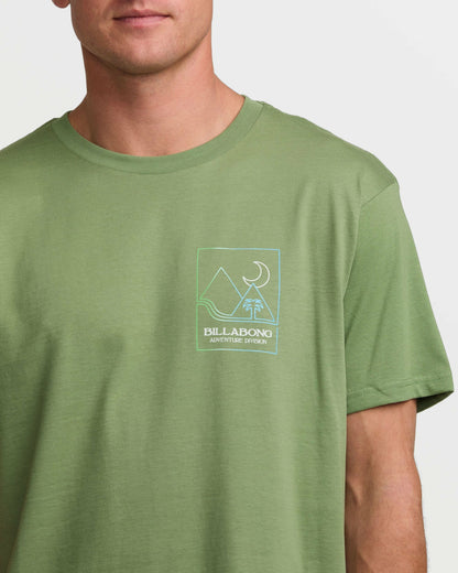 Billabong Men's Night Park A\/Div Tee - Moss