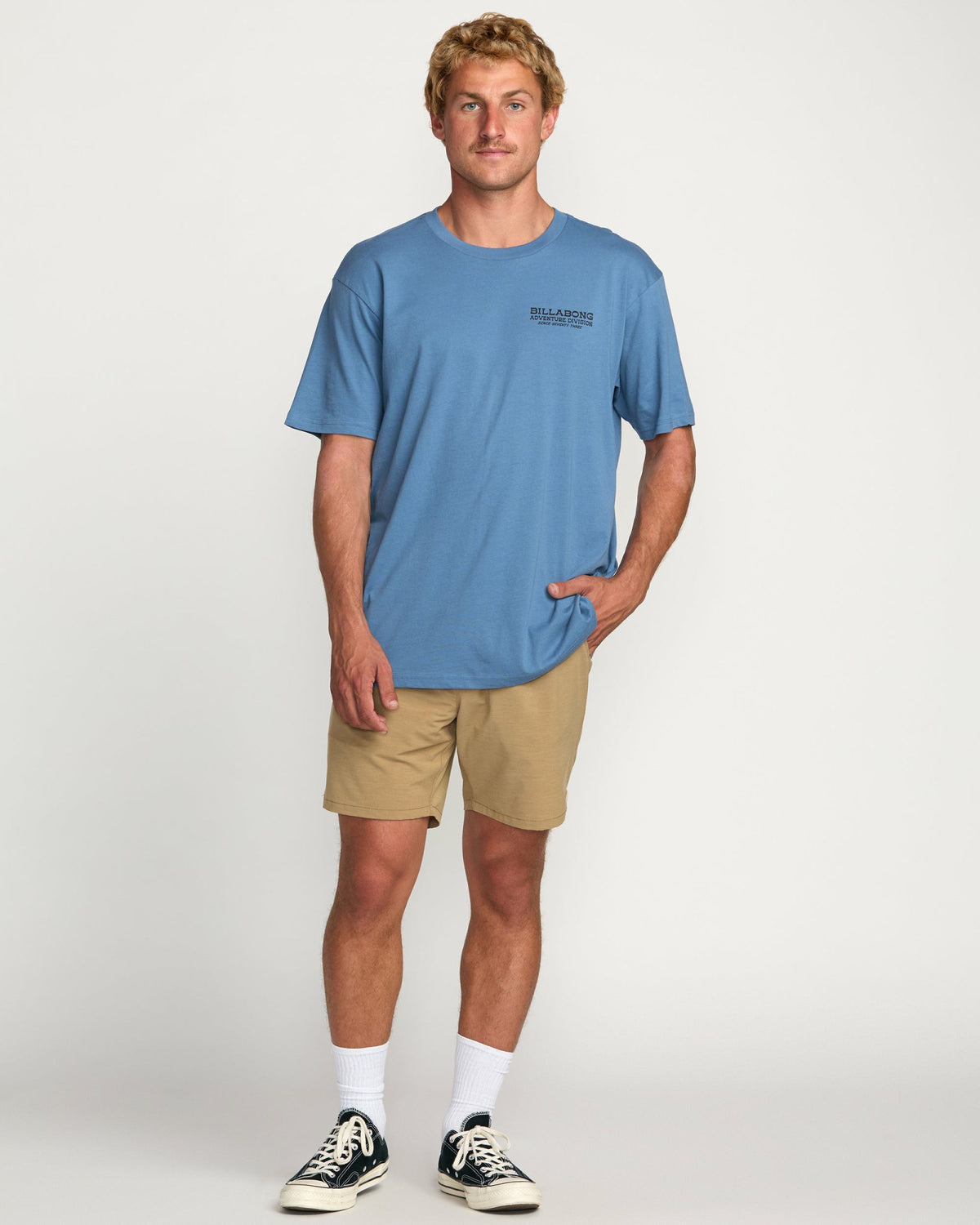 Billabong Men's Desert Dog A\/Div Tee - Carolina Blue