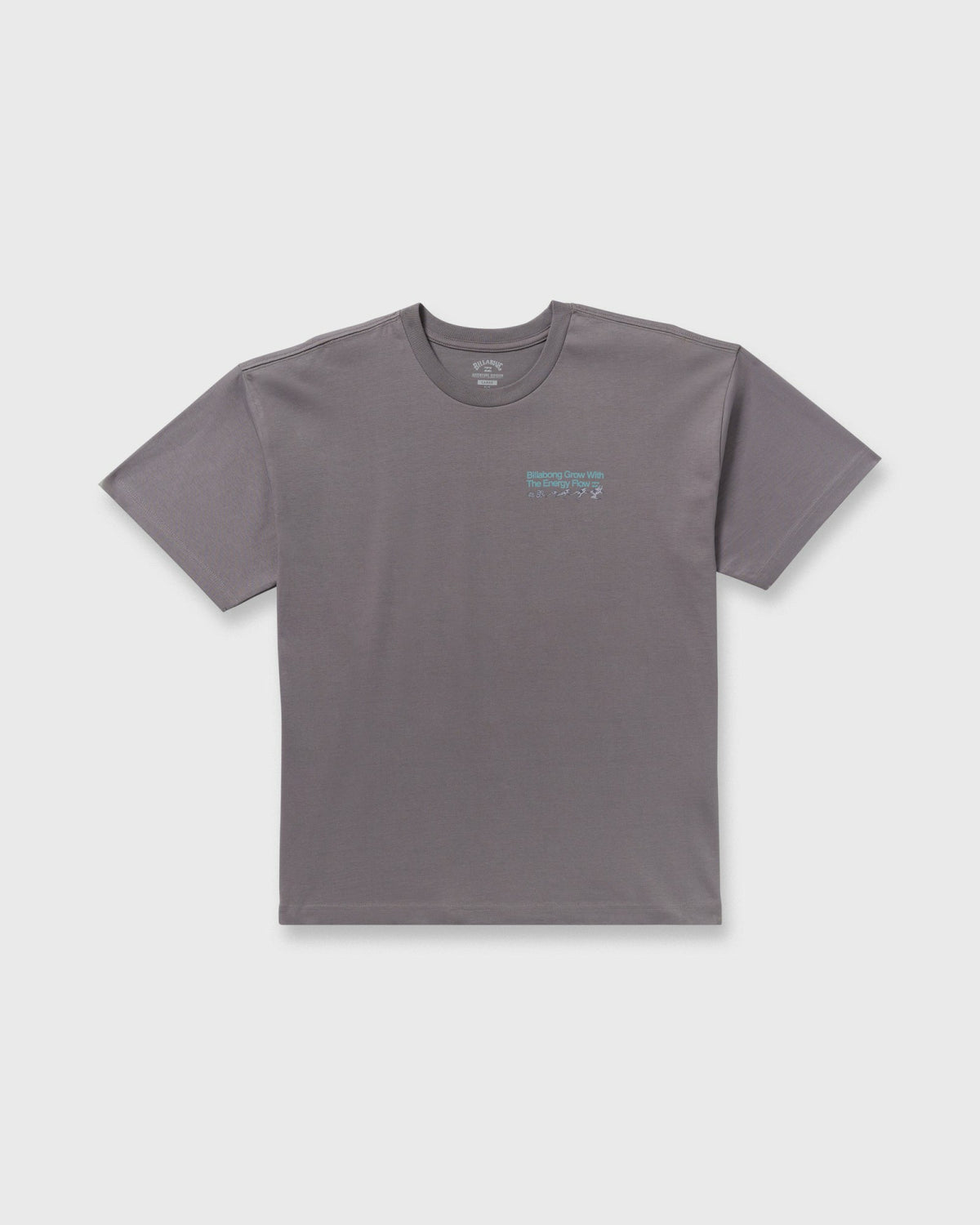 Billabong Men's Grow OG A\/Div Short Sleeve T-Shirt - Grey Violet
