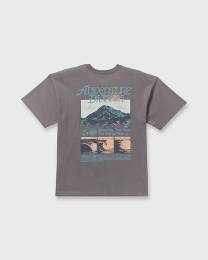 Billabong Men's Grow OG A\/Div Short Sleeve T-Shirt - Grey Violet
