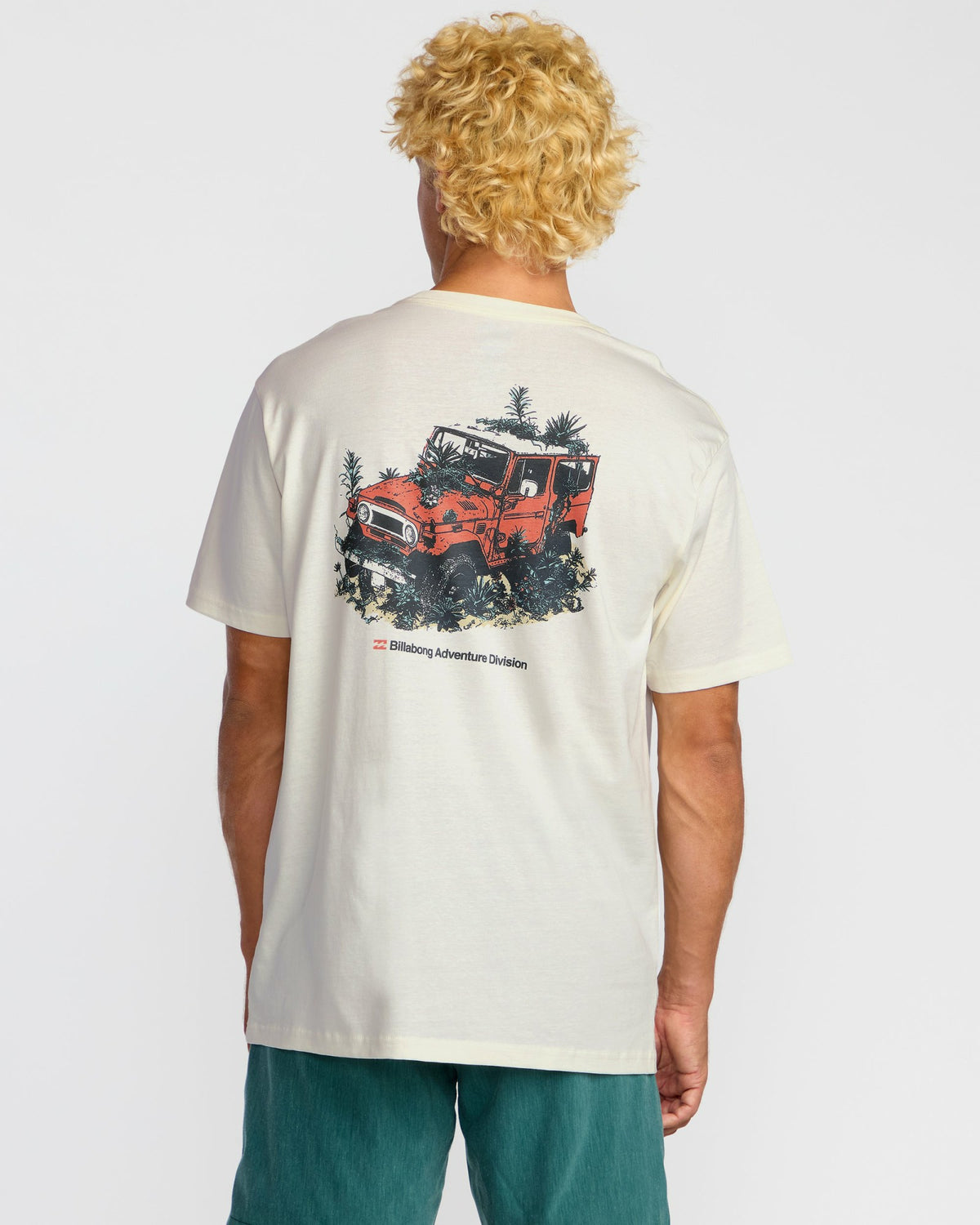 Billabong Men's A\/Div Abandon Short Sleeve T-Shirt - Off White