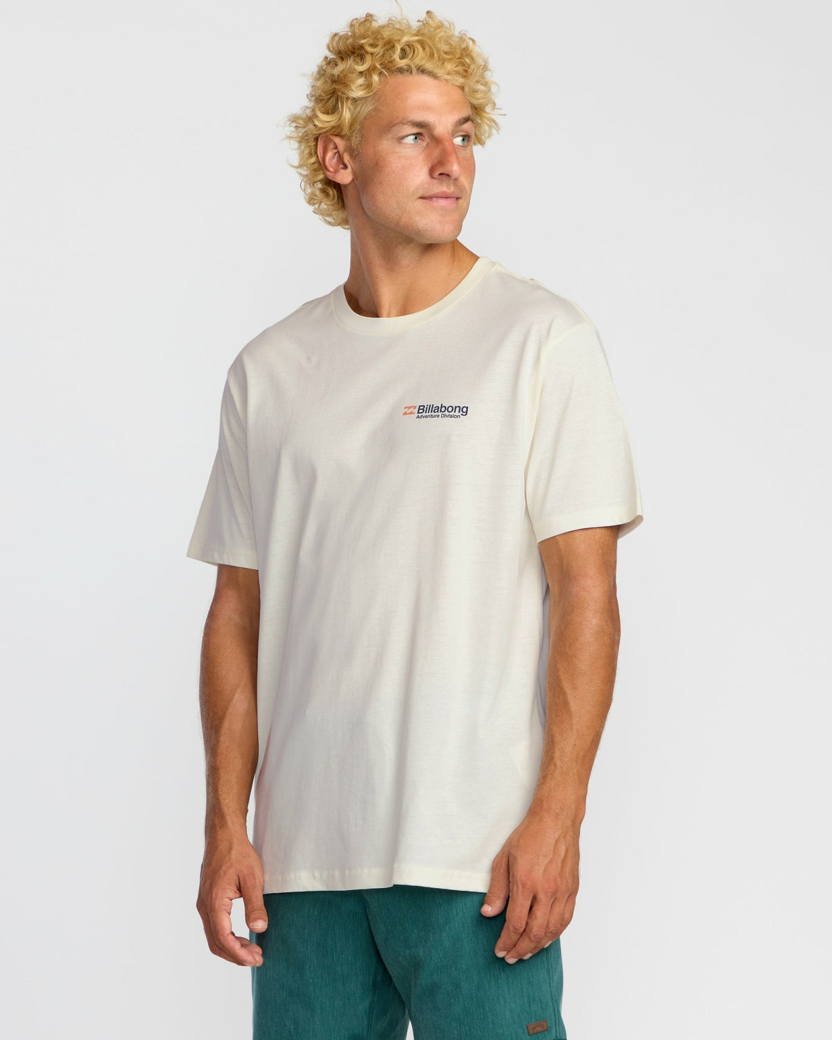 Billabong Men's A\/Div Abandon Short Sleeve T-Shirt - Off White