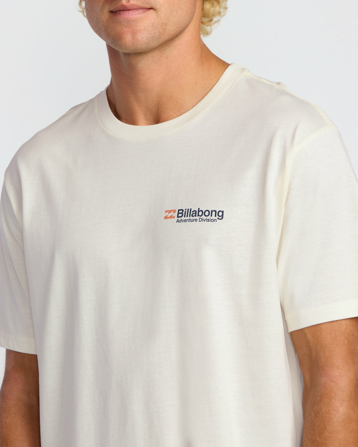 Billabong Men's A\/Div Abandon Short Sleeve T-Shirt - Off White