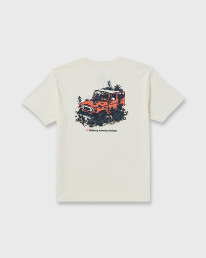 Billabong Men's A\/Div Abandon Short Sleeve T-Shirt - Off White
