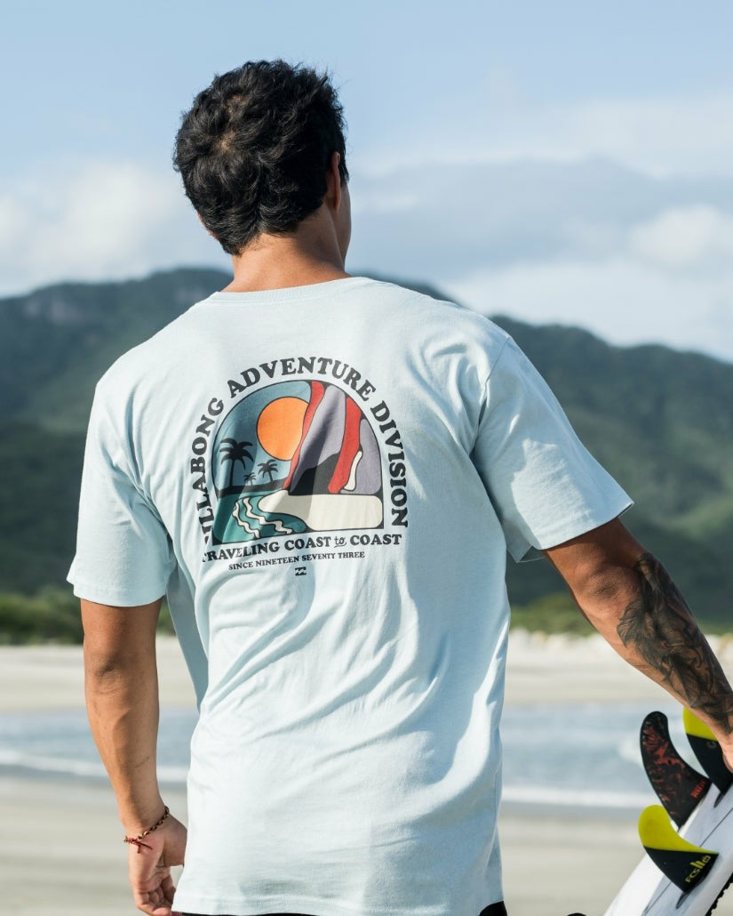 Billabong Men's Sundown A\/Div Short Sleeve T-Shirt - White