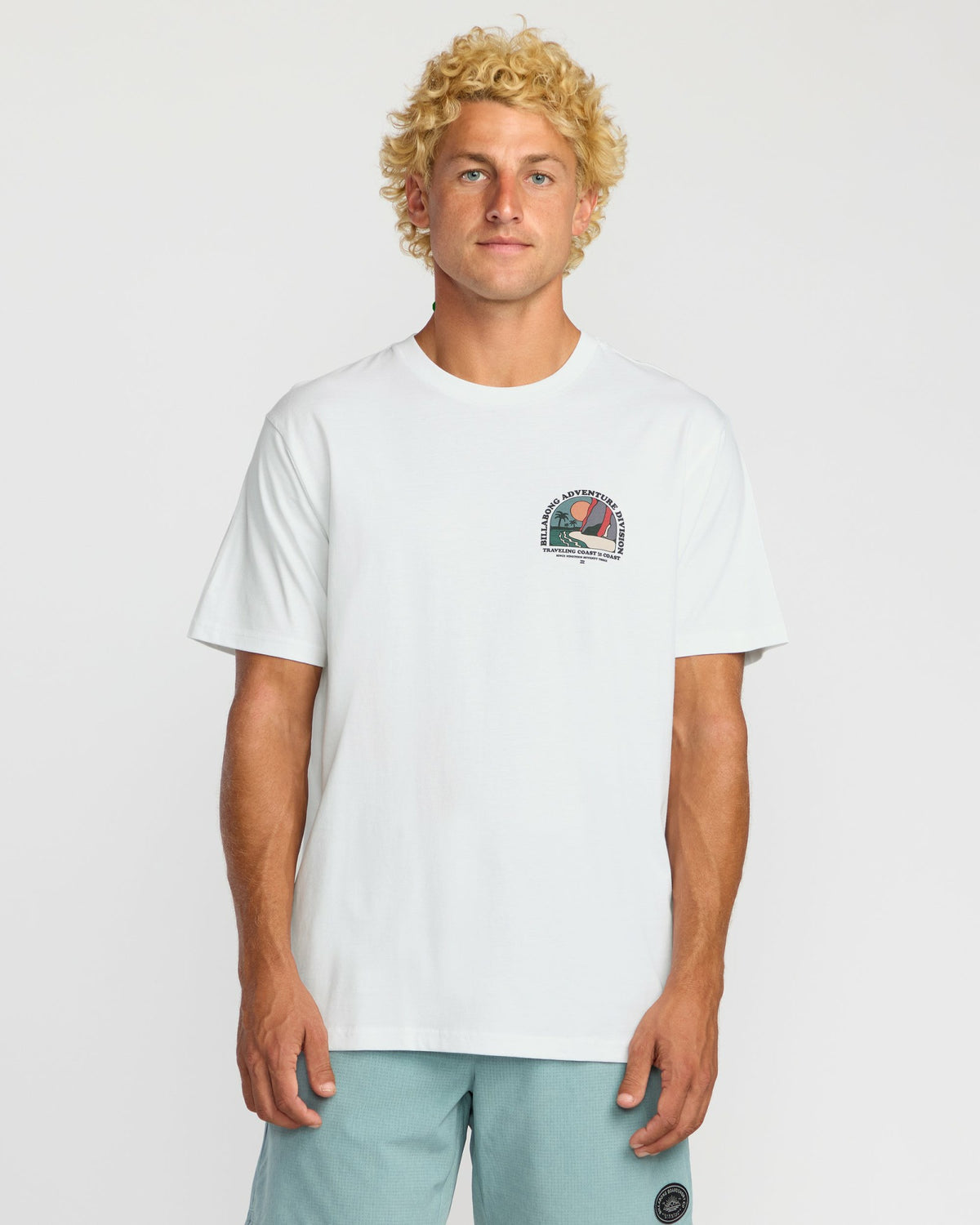 Billabong Men's Sundown A\/Div Short Sleeve T-Shirt - White