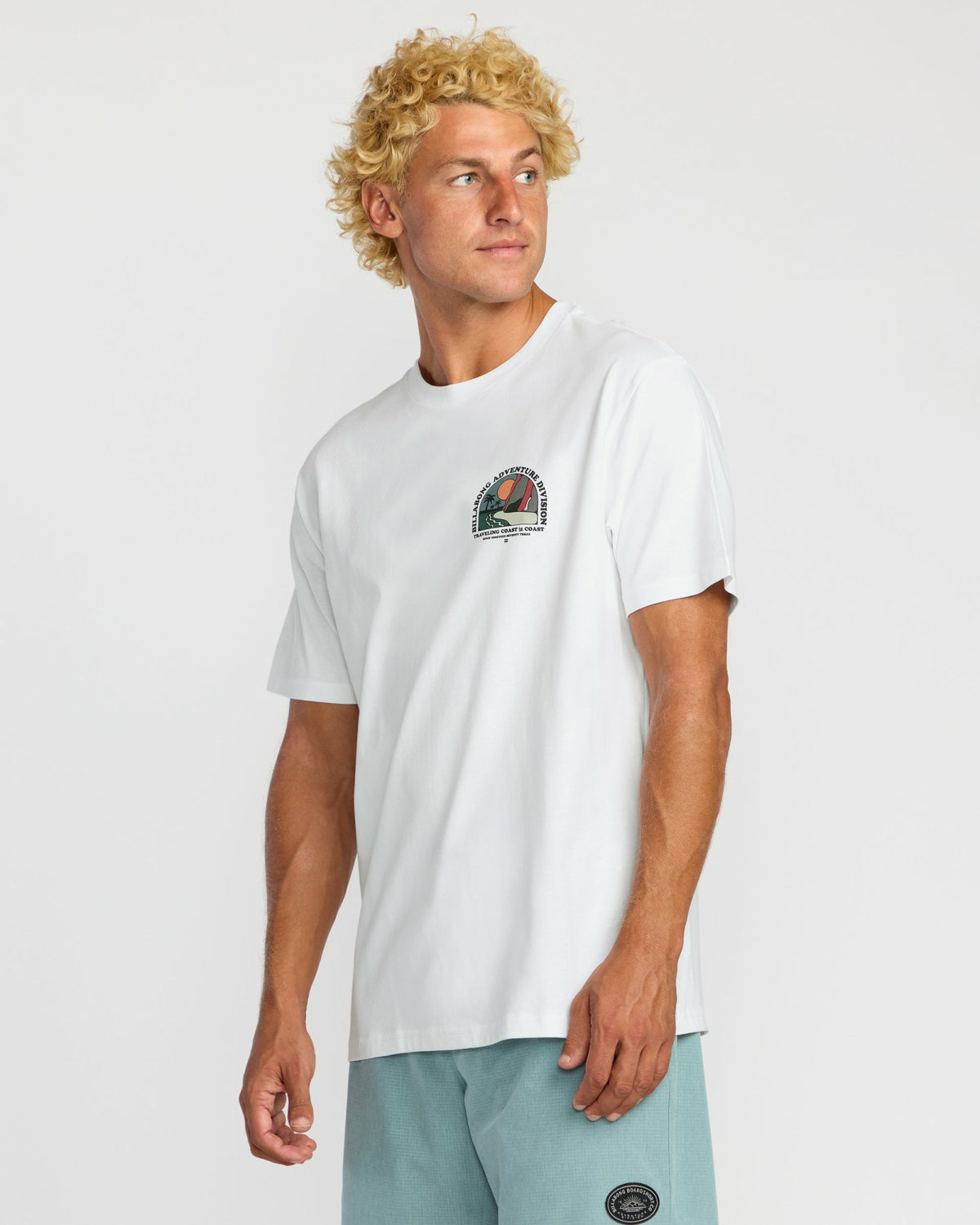 Billabong Men's Sundown A\/Div Short Sleeve T-Shirt - White