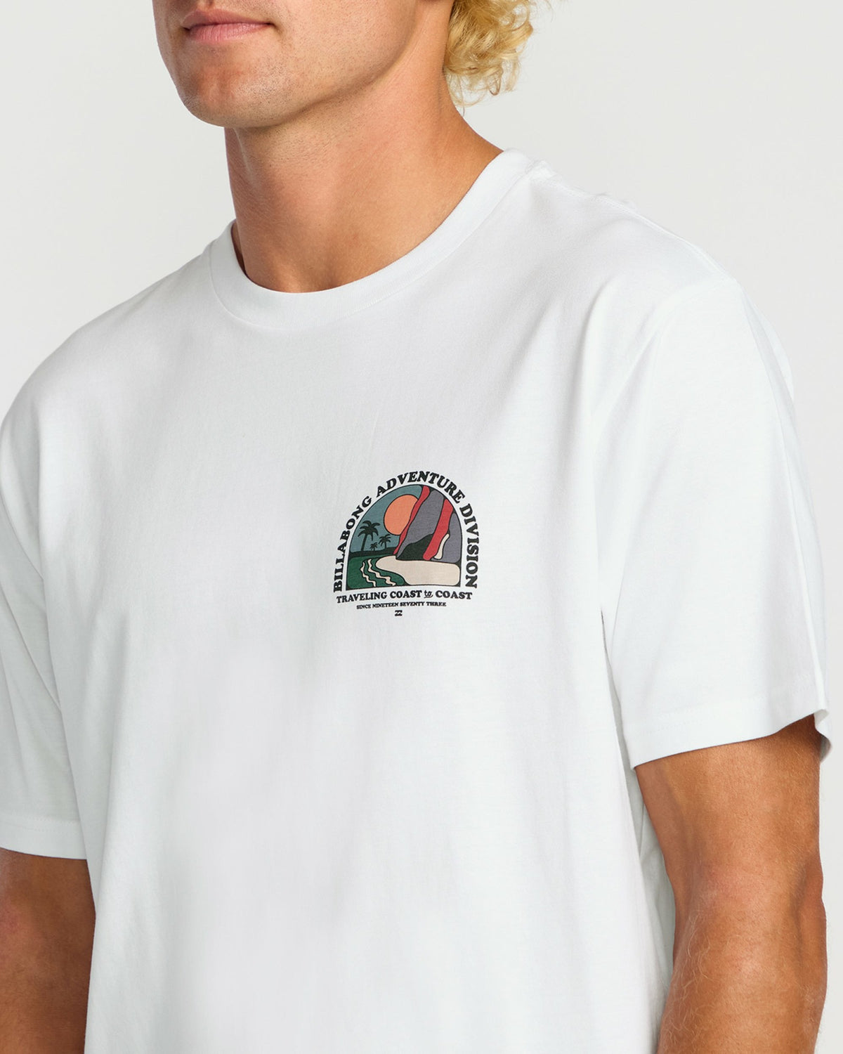Billabong Men's Sundown A\/Div Short Sleeve T-Shirt - White