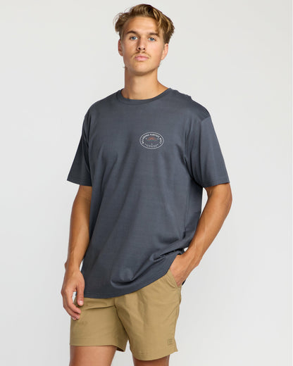 Billabong Men's Sierras A\/Div Short Sleeve T-Shirt - Midnight Blue