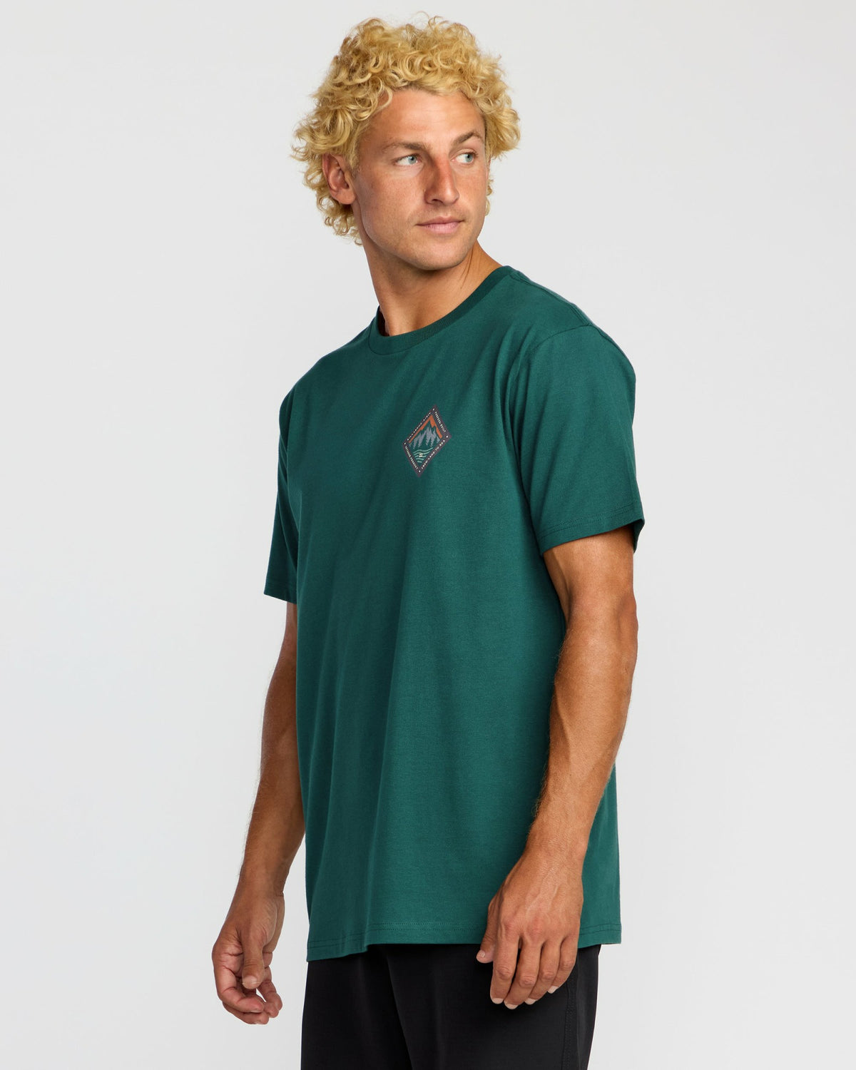 Billabong Men's Rockies A\/Div Short Sleeve T-Shirt - Spruce Green