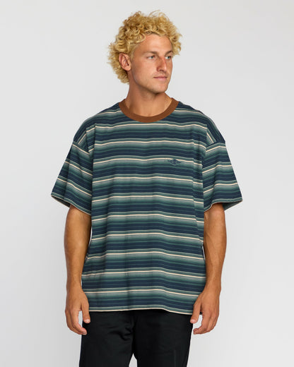 Billabong Men's Baxter Short Sleeve T-Shirt - Midnight Blue