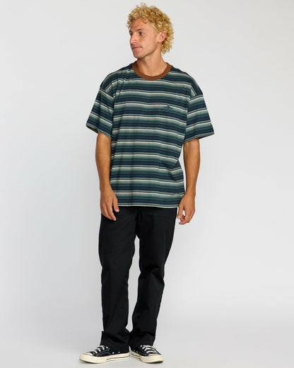 Billabong Men's Baxter Short Sleeve T-Shirt - Midnight Blue