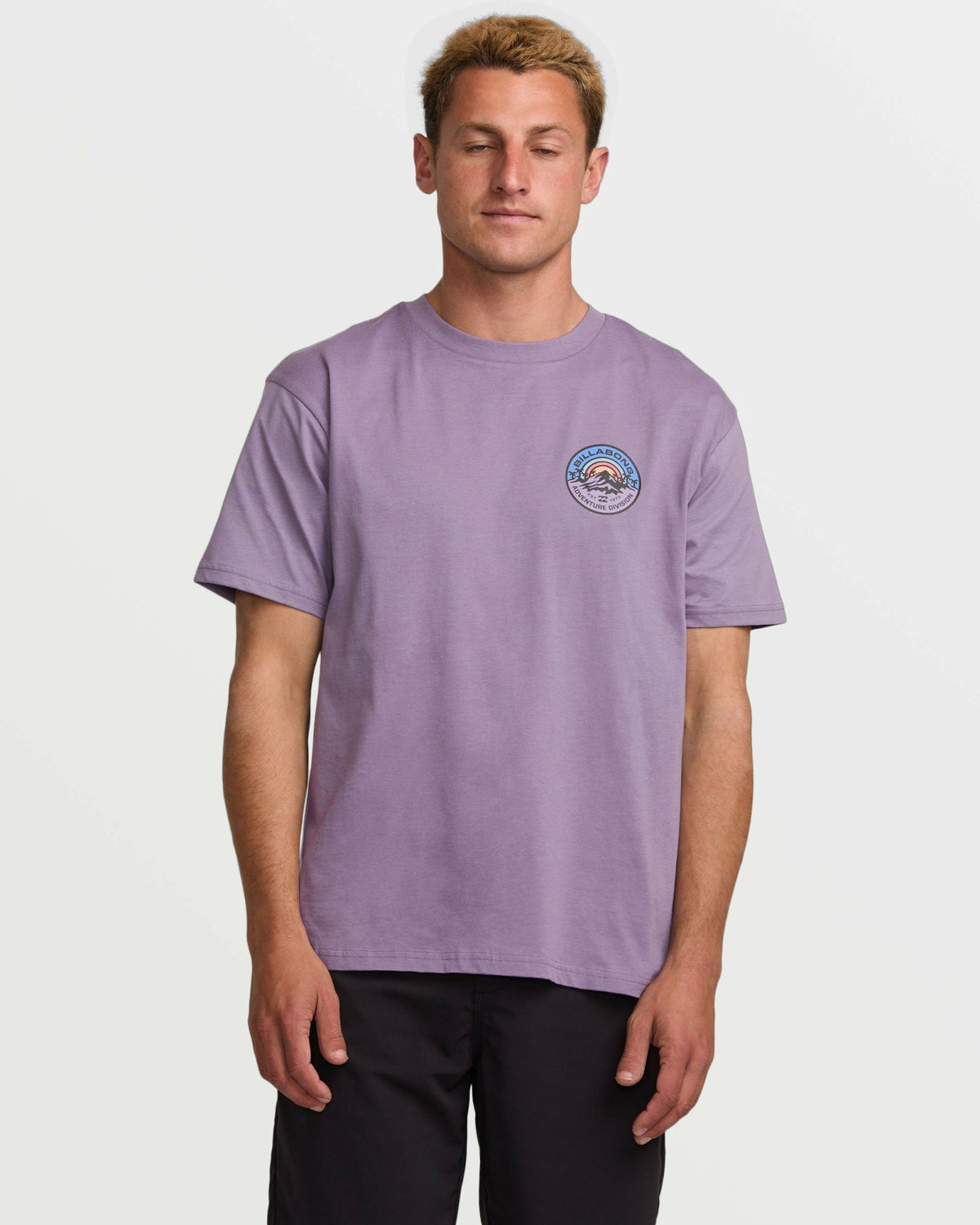Billabong Men's Rockies A\/Div Tee - Lavender