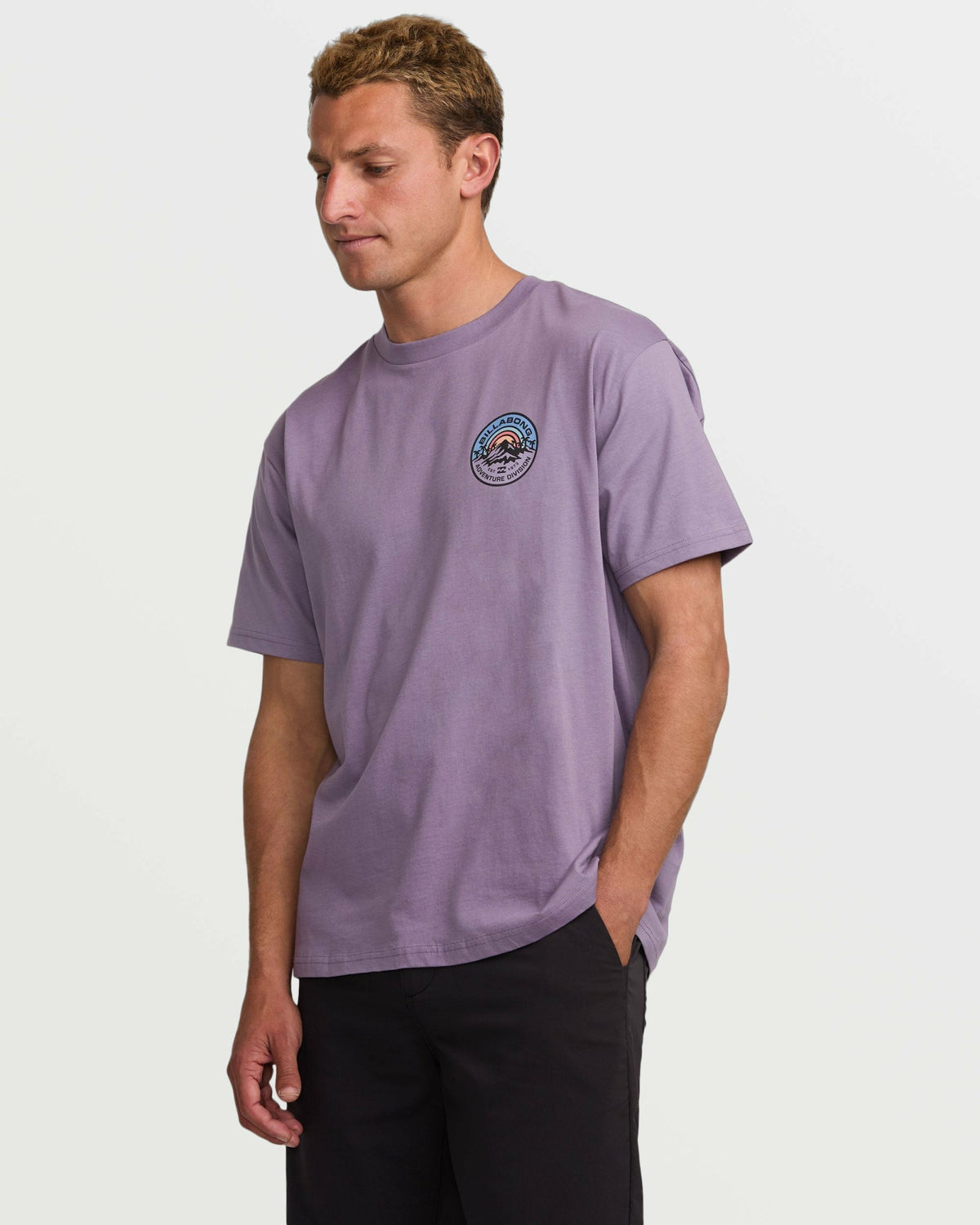 Billabong Men's Rockies A\/Div Tee - Lavender