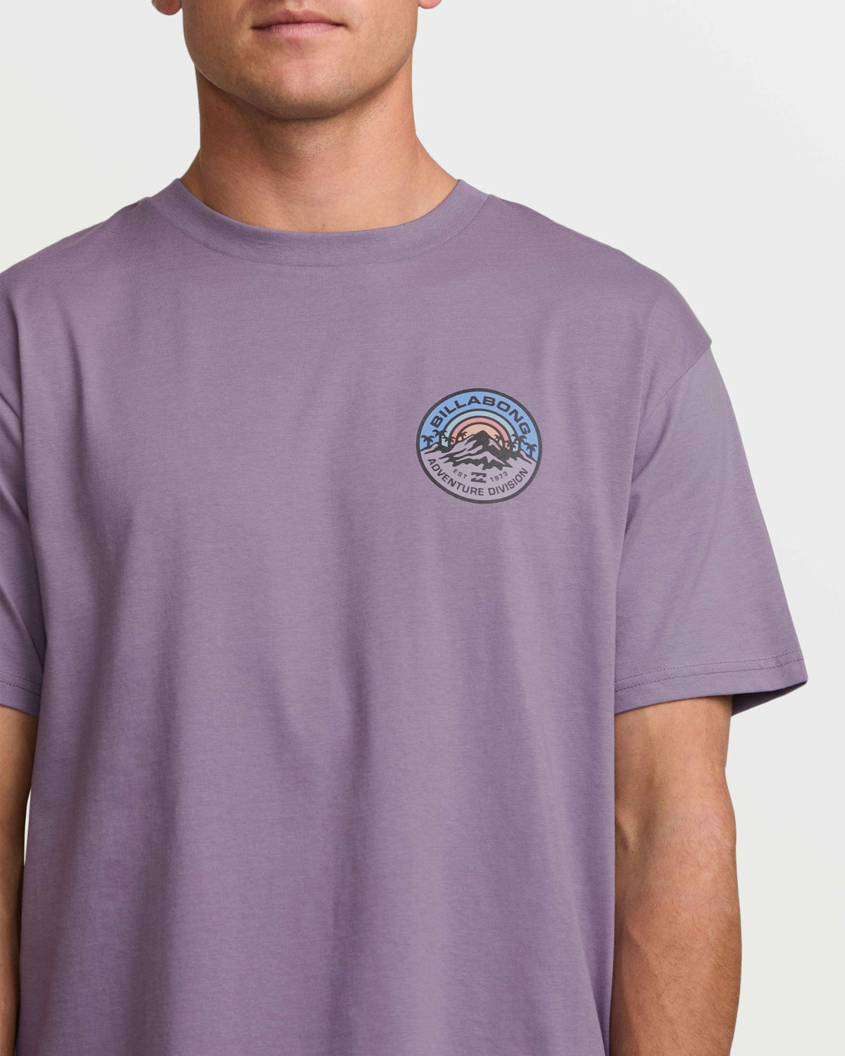 Billabong Men's Rockies A\/Div Tee - Lavender