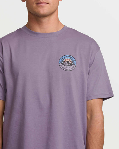 Billabong Men's Rockies A\/Div Tee - Lavender
