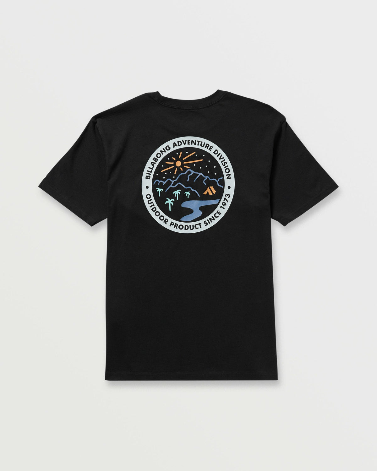 Billabong Men's Rockies A\/Div Short Sleeve T-Shirt - Black