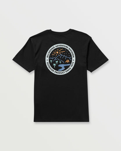 Billabong Men's Rockies A\/Div Short Sleeve T-Shirt - Black