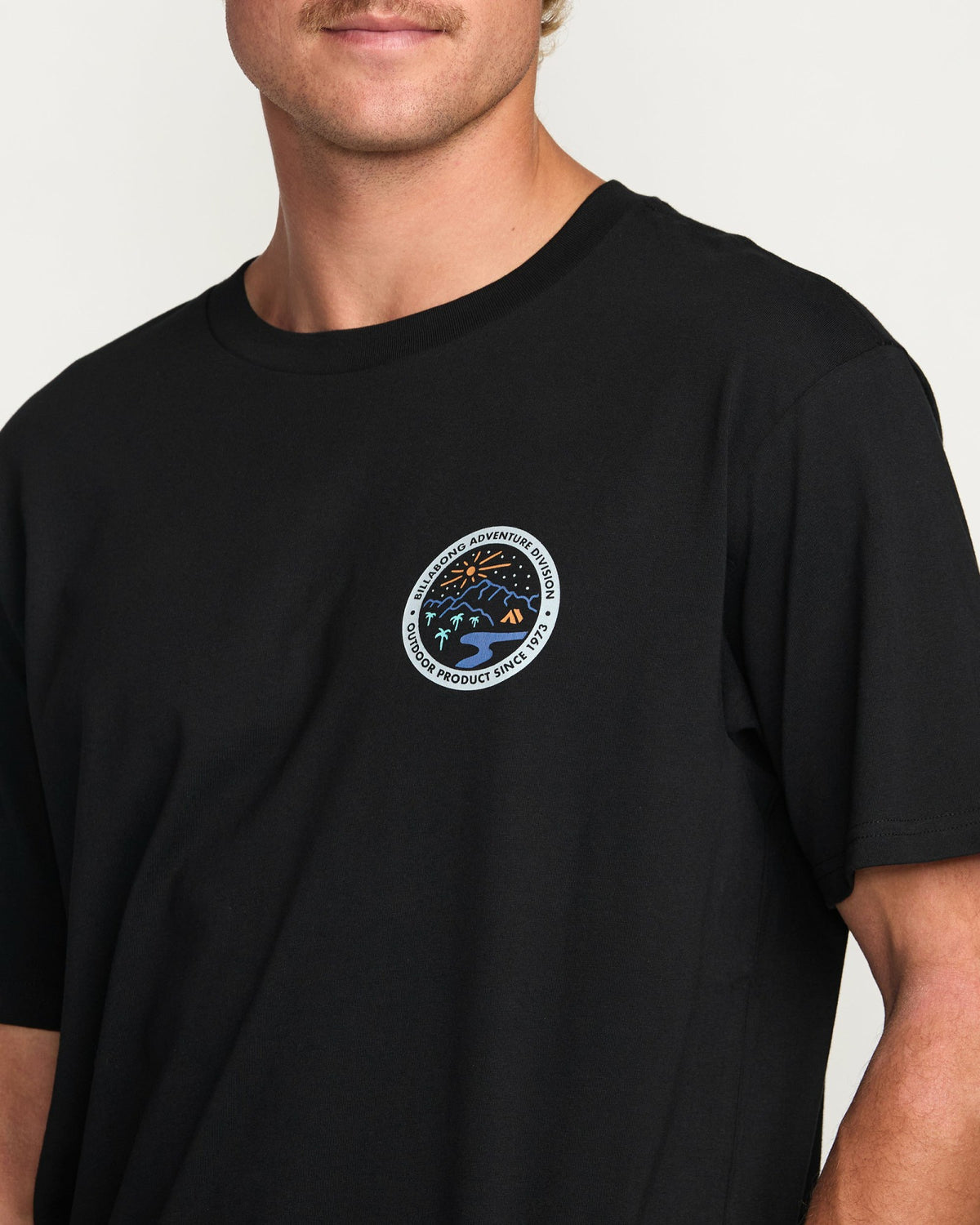 Billabong Men's Rockies A\/Div Short Sleeve T-Shirt - Black