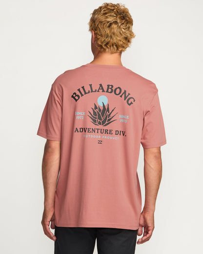Billabong Men's A\/Div Agave Tee - Dusty Rose