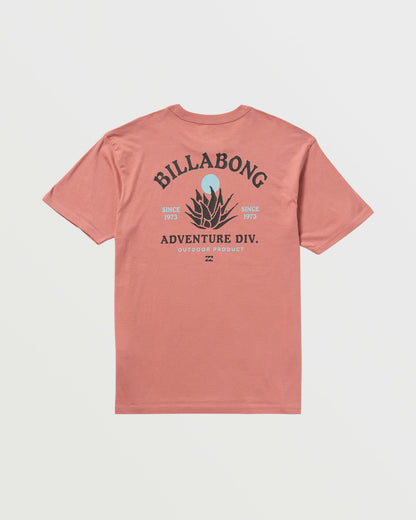 Billabong Men's A\/Div Agave Tee - Dusty Rose