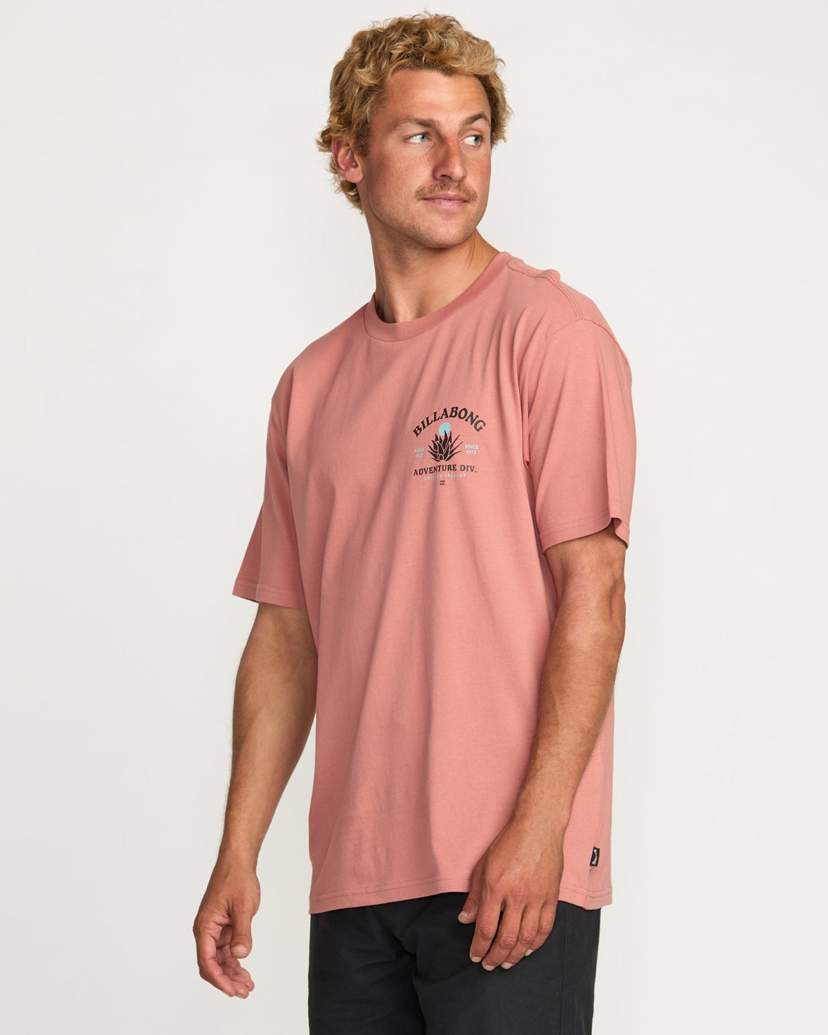 Billabong Men's A\/Div Agave Tee - Dusty Rose