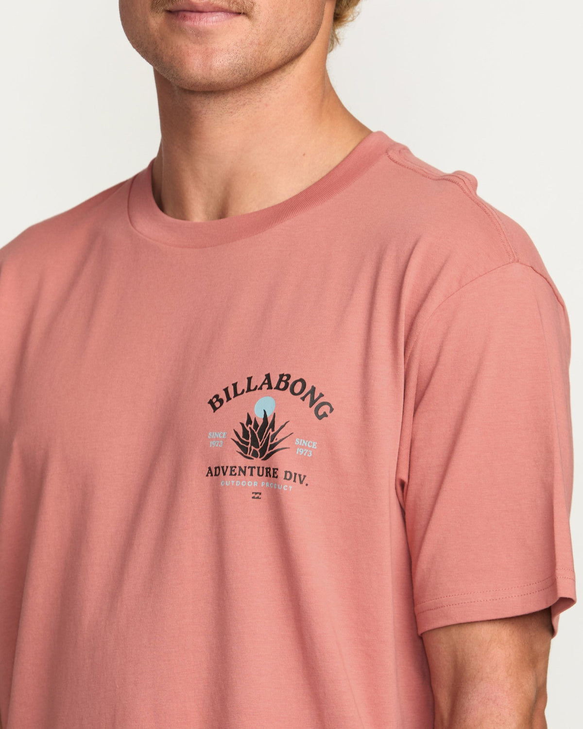 Billabong Men's A\/Div Agave Tee - Dusty Rose
